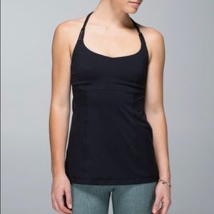 lululemon athletica Black Tank Top